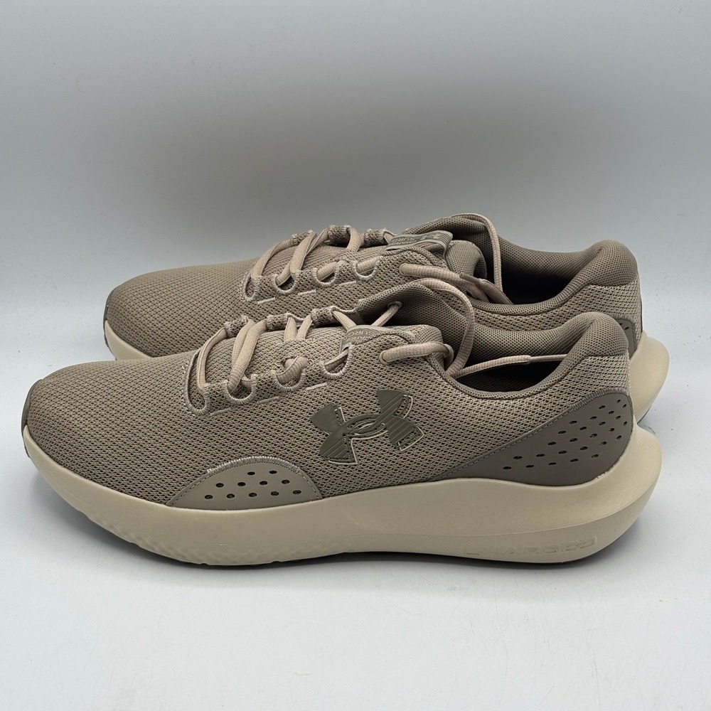 Under Armour Charged Surge 4 Shoes Men Size 11.5 Brown Running 3027000-203 - Picture 3 of 8